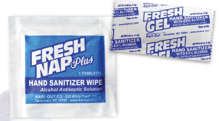 fresh naps and sanitizers