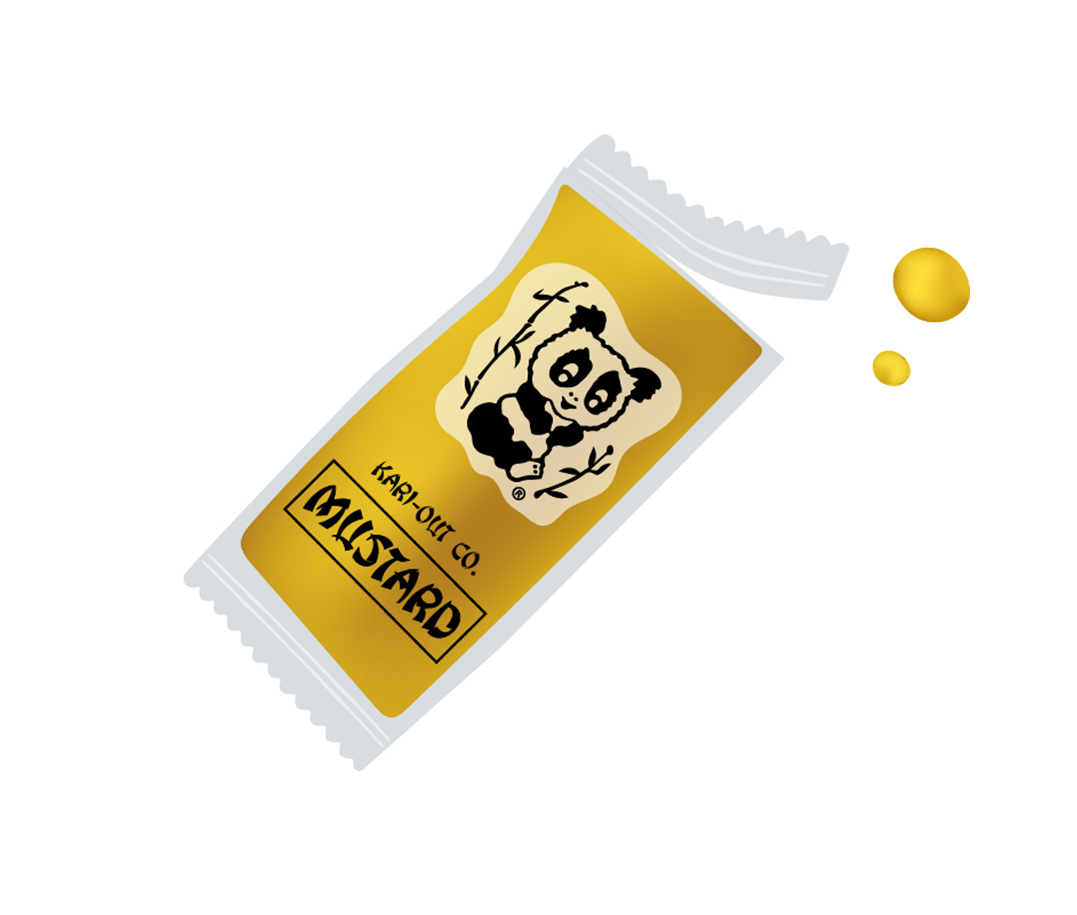 kari-out mustard packet
